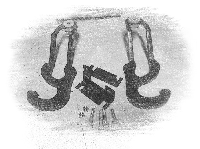Передние буксировочные крюки Dodge RAM 1500 sport